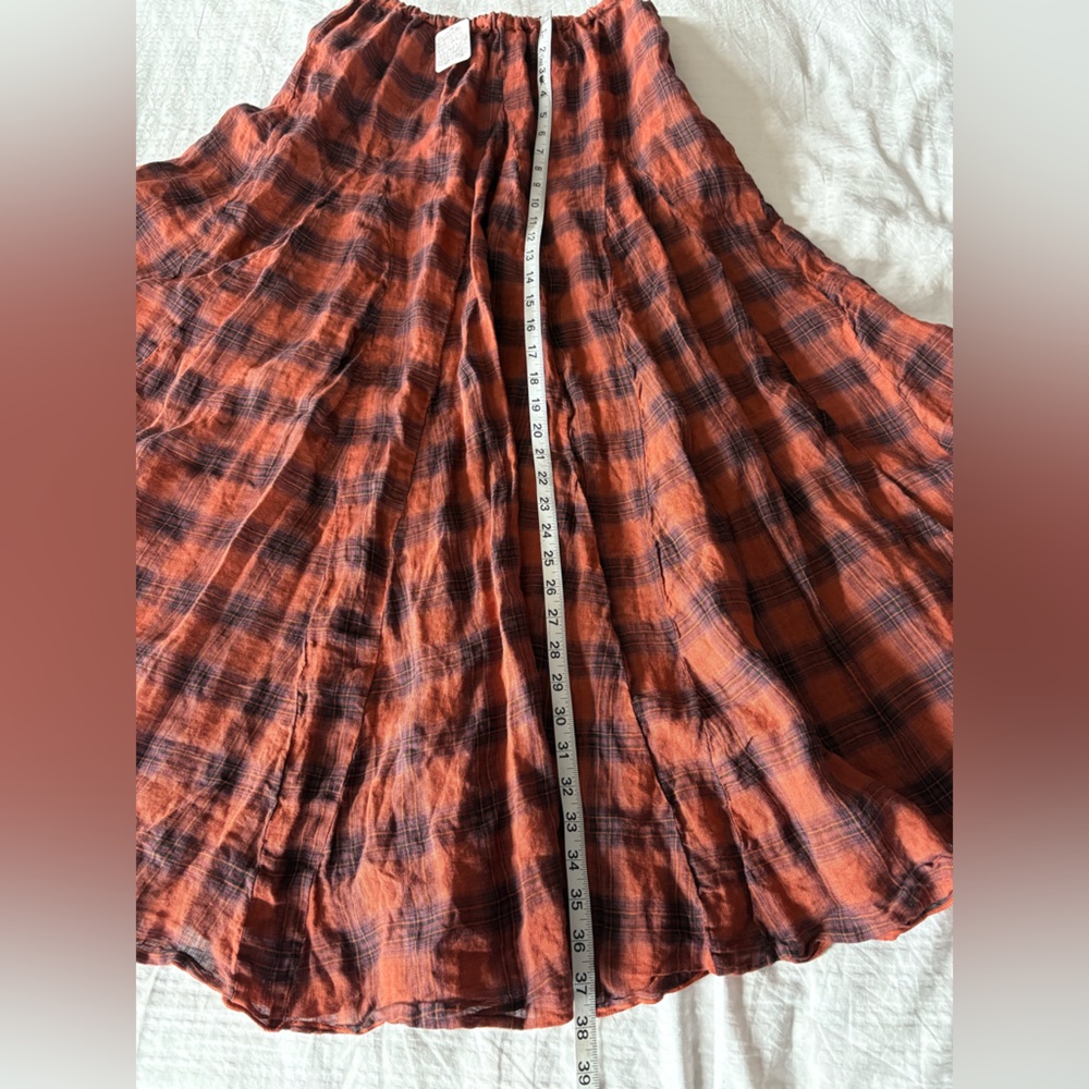 CP Shades x Free People Lily Linen Maxi Skirt - Picture 7 of 10
